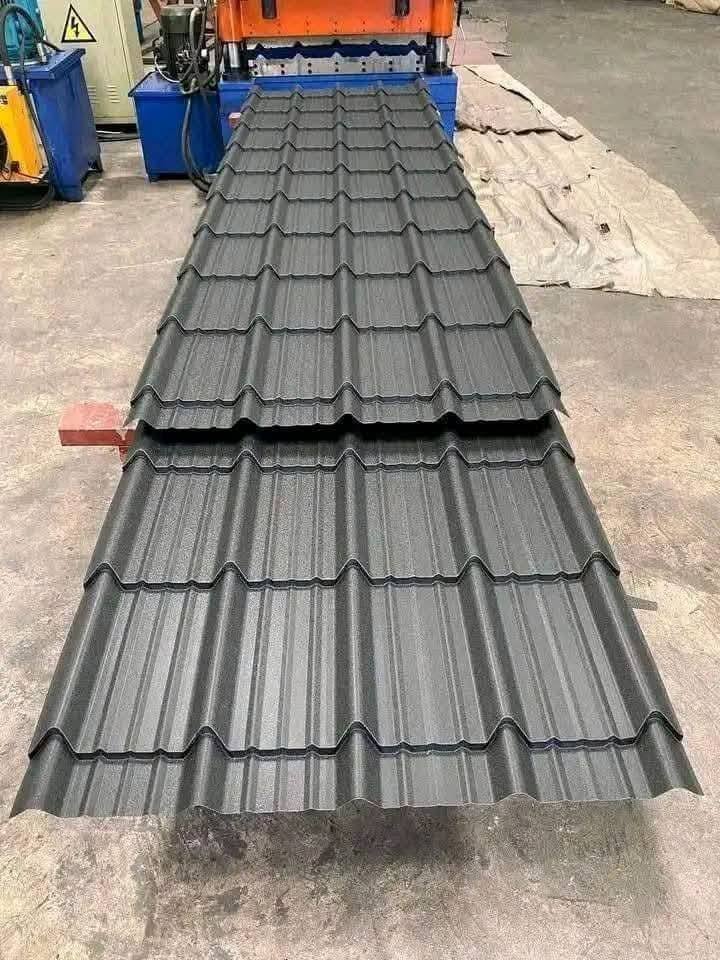 Tile Profile Mabati — Charcoal Stone Matte